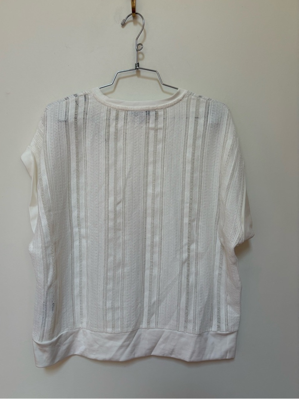 NWOT All Saints Giana Crochet Crew Neck Tank Top Size Large Women’s - Picture 9 of 11